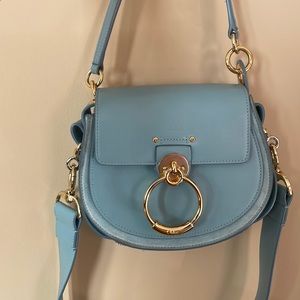 Chloe bag Tess Classic Light blue - almost new